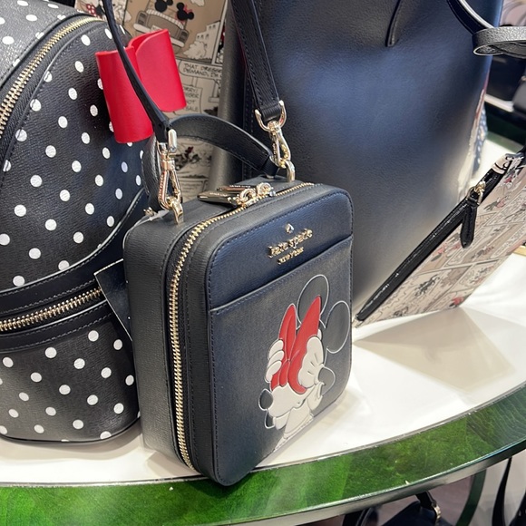 Kate Spade Disney X Kate Spade New York Minnie Mouse Daisy Vanity Crossbody Bag - Picture 2 of 16